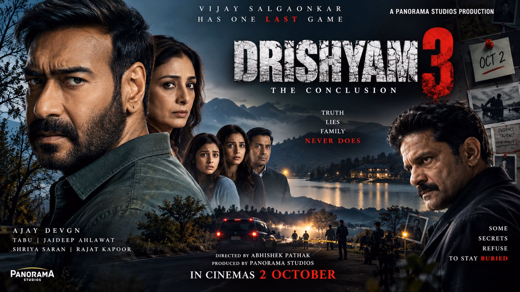 ધ્વનિ ‘દ્રશ્યમ: ધ કન્ક્લુઝન’ રિવ્યુ : વિજય સાળગાંકરની આખરી ચાલ અને સસ્પેન્સનો માસ્ટરક્લાસ