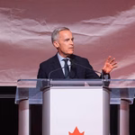 Prime Minister Mark Carney addresses the Forever Canadian rally in Edmonton on October 16, 2026, ahead of Alberta’s historic referendum.Prime Minister Mark Carney speaks at Edmonton’s Expo Centre on Friday, October 16, 2026, ahead of Alberta’s October 19 referendum on the province’s future within Canada
